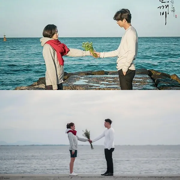 14 Ide Foto Pre-wedding yang Direka Ulang dari Adegan Drakor Hits. Sedikit Halu, Banyak Gemasnya~ 20
