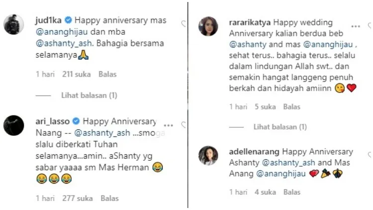 Rayakan Anniversary Pernikahan Ke-8, Begini Ungkapan Romantis Anang dan Ashanty. Romantis! 6