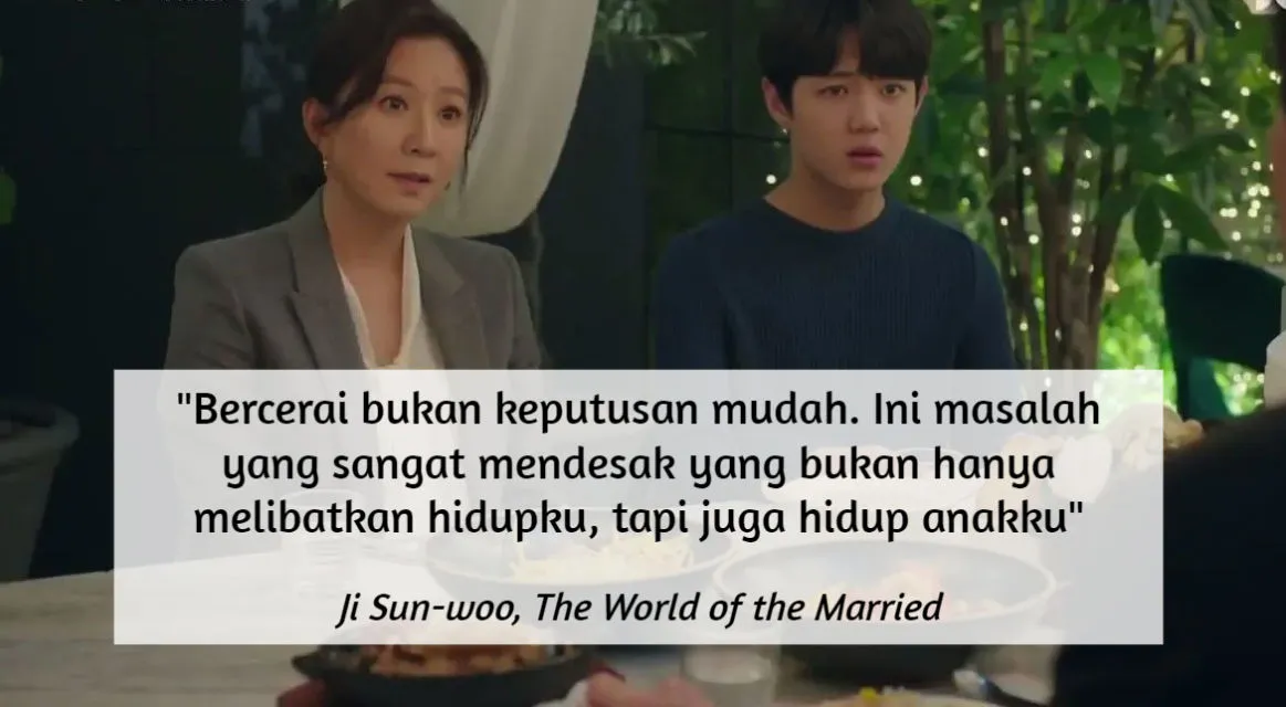 Akhirnya Tamat, ini 11 Quotes Menohok dari Drama Korea The World of the Married. Mana Favoritmu? 20