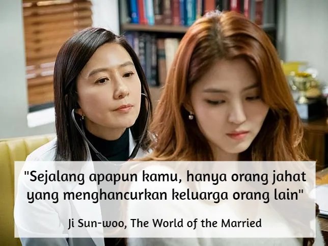 Akhirnya Tamat, ini 11 Quotes Menohok dari Drama Korea The World of the Married. Mana Favoritmu? 16
