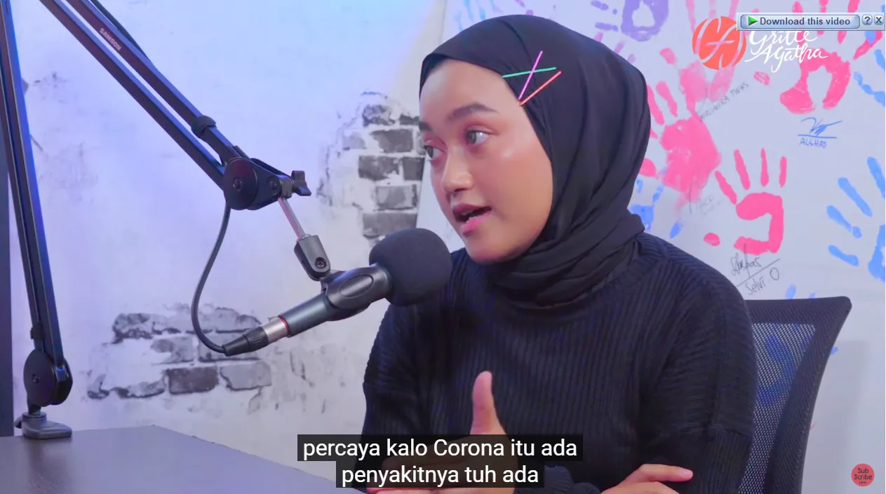 Menggampangkan Pandemi Corona, Vlog Gritte Agatha dan Indira Kalistha Banjir Kritikan 3