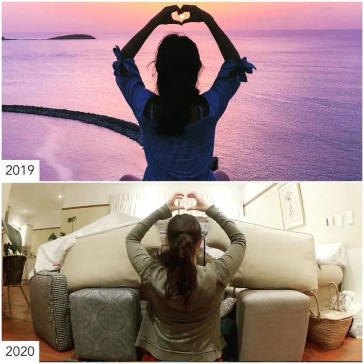 Kocaknya Foto Perbandingan Liburan 2019 vs 2020. Pokoknya Tahun 2020 Low Budget Deh! 14