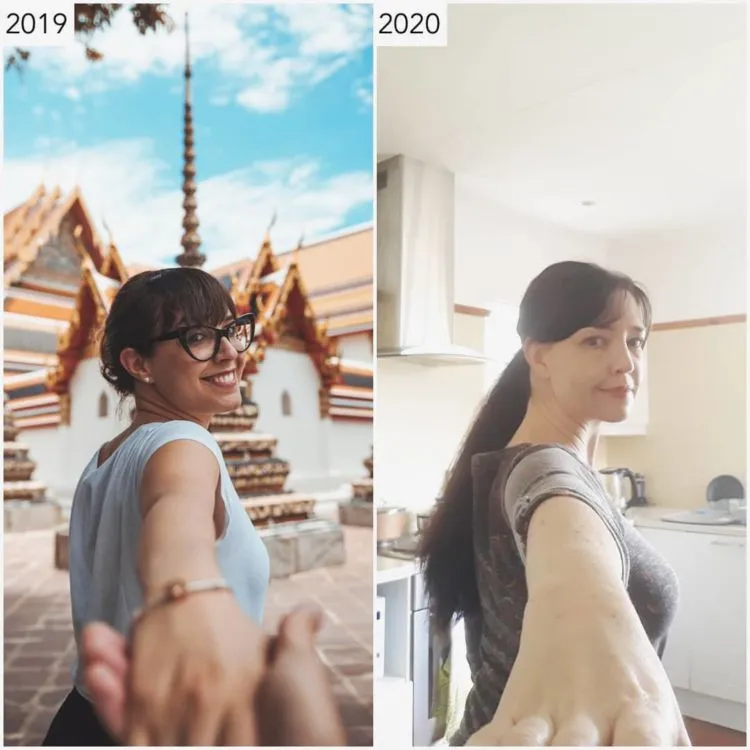 Kocaknya Foto Perbandingan Liburan 2019 vs 2020. Pokoknya Tahun 2020 Low Budget Deh! 18