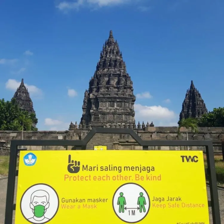 Candi Prambanan dan Ratu Boko Dibuka Hari Ini. Wisatawan Luar Daerah Harus Bawa Surat Sehat! 3