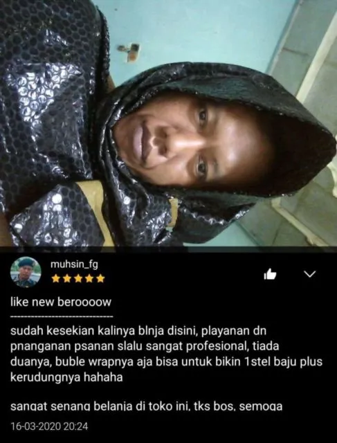 11 Testimoni Kocak Orang Habis Belanja di Olshop. Kalau Konsumen Puas Begini, Penjual Auto Bahagia 20