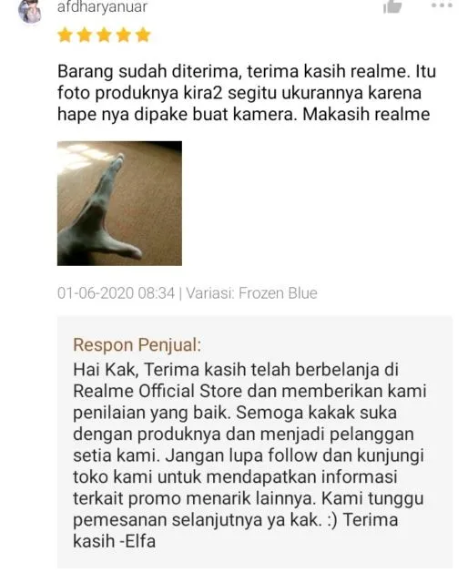 11 Testimoni Kocak Orang Habis Belanja di Olshop. Kalau Konsumen Puas Begini, Penjual Auto Bahagia 15