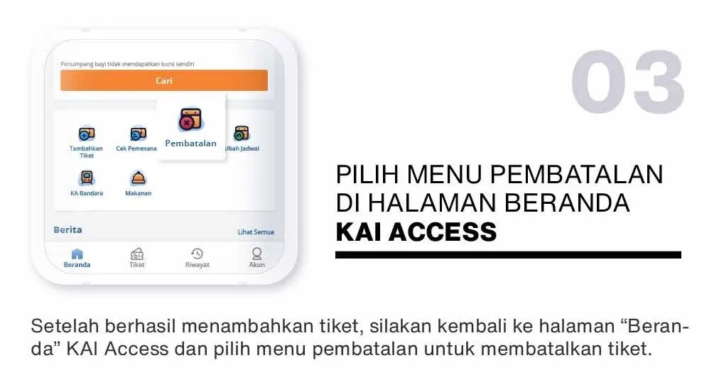 Begini Cara Mudah untuk Batalkan Tiket Kereta Api. Nggak Perlu ke Stasiun, Sambil Rebahan Juga Bisa! 13