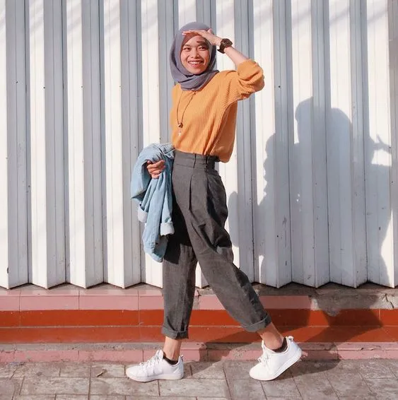 5 Cara Mengakali Penampilan dengan Celana Berbahan Katun; Dijamin Kekinian dan Santun! 6