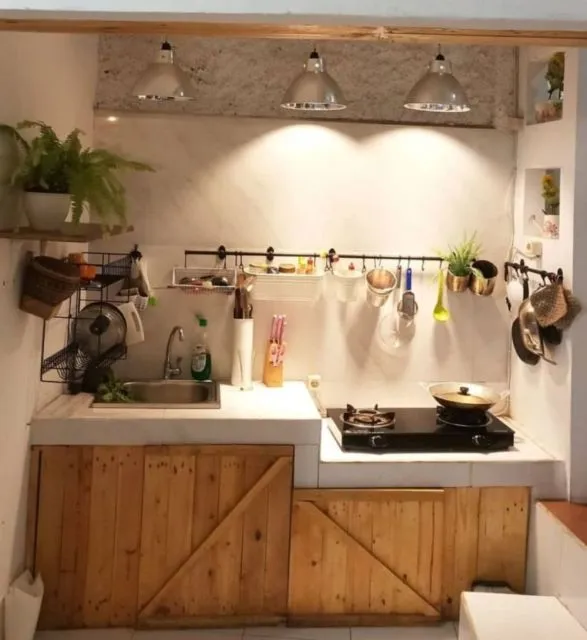 9 Model Rak Dapur Minimalis yang Keren dan Sederhana 15