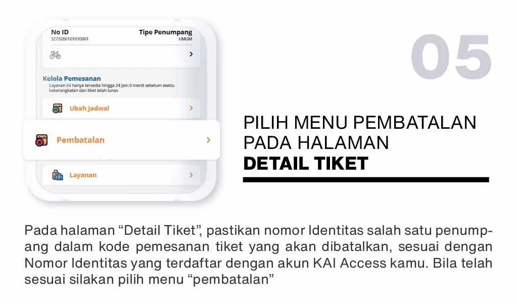 Begini Cara Mudah untuk Batalkan Tiket Kereta Api. Nggak Perlu ke Stasiun, Sambil Rebahan Juga Bisa! 15