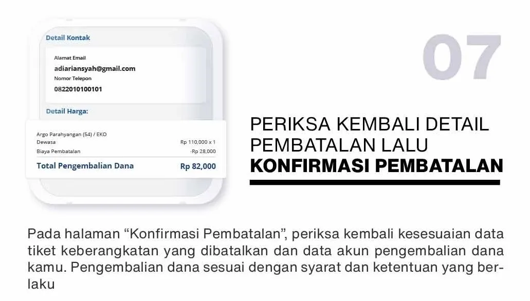 Begini Cara Mudah untuk Batalkan Tiket Kereta Api. Nggak Perlu ke Stasiun, Sambil Rebahan Juga Bisa! 17
