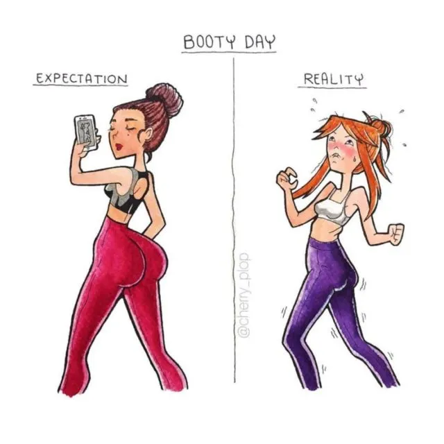 8 Ilustrasi Kekecewaan Cewek Soal Ekspektasi vs. Realita Penampilan Mereka. Relate Banget! 12