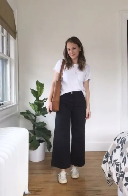 5 OOTD Celana Kulot Kekinian dengan Aneka Style 8
