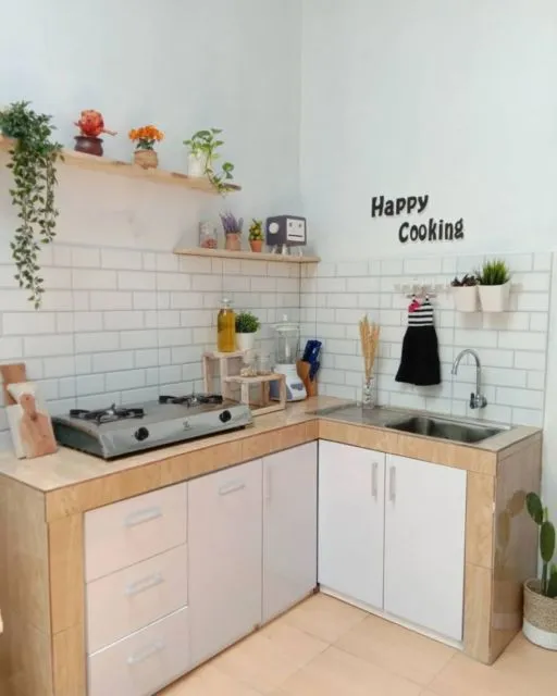 Tinggi Ukuran Meja Dapur Ideal & Cara Buatnya 10