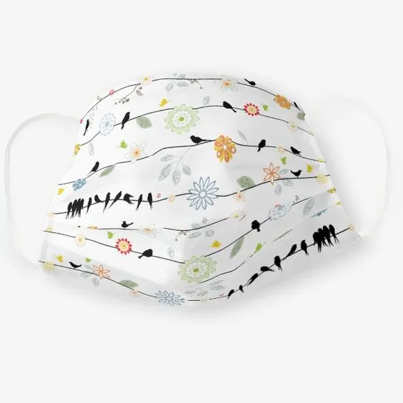 9 Motif Masker Bertema Hitam-Putih yang Cocok Buatmu Penyuka Gaya Simpel. Lucu! 12