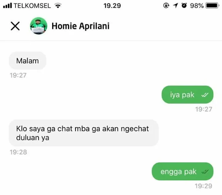 11 Percakapan Kocak Driver Ojol dan Penumpang (Part 2). Gini nih Akibat Kurang Fokus~ 14