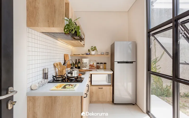 9 Model Rak Dapur Minimalis yang Keren dan Sederhana 17