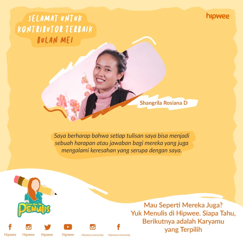Mengenal Lebih Dekat dengan Kontributor Terbaik Bulan Mei. Ada yang Berprofesi sebagai HRD lho! 8