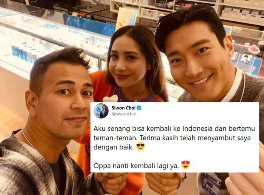 Kocaknya Kelakuan Choi Siwon Saat Main Twitter. Cieee, Lagi PDKT sama Warganet Indonesia, Ya? 8