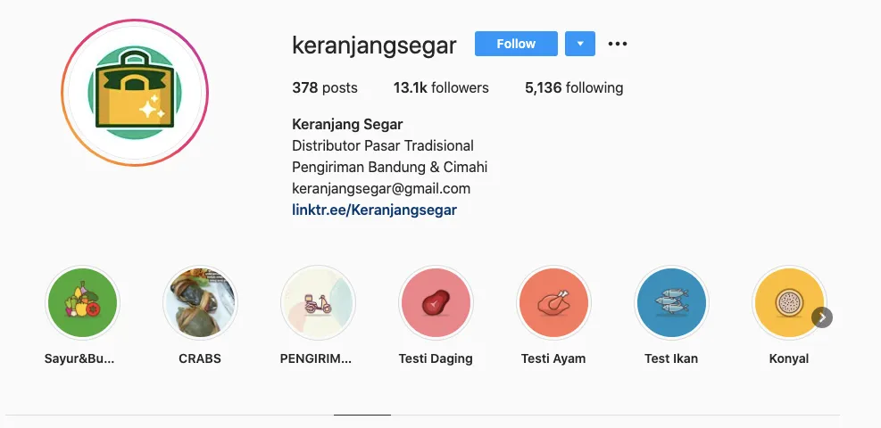 5 Akun Instagram Toko Online Buat Beli Sayur, Daging, dan Buah-buahan di Bandung. Anti Ribet~ 8