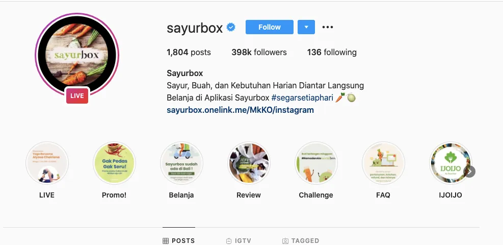 5 Akun Instagram Toko Online Buat Beli Sayur, Daging, dan Buah-buahan di Bandung. Anti Ribet~ 9