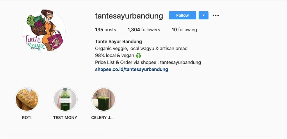 5 Akun Instagram Toko Online Buat Beli Sayur, Daging, dan Buah-buahan di Bandung. Anti Ribet~ 11