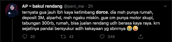 11 Reaksi Warganet Memahami Definisi Bangkrutnya Dorce. Jatuh Miskinnya Artis Masih Kaya, Ya! 14