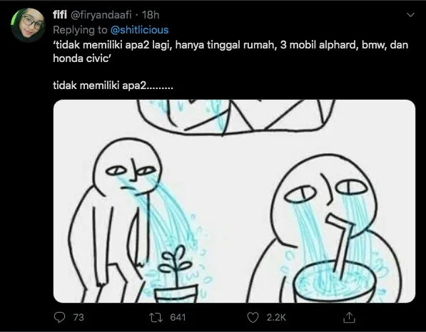 11 Reaksi Warganet Memahami Definisi Bangkrutnya Dorce. Jatuh Miskinnya Artis Masih Kaya, Ya! 17