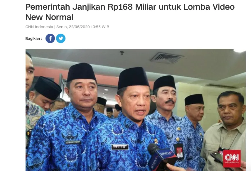 Memangnya Kenapa sih Kalau Pemerintah Mau Bakar Duit 168 Miliar di Tengah Pandemi~ 5