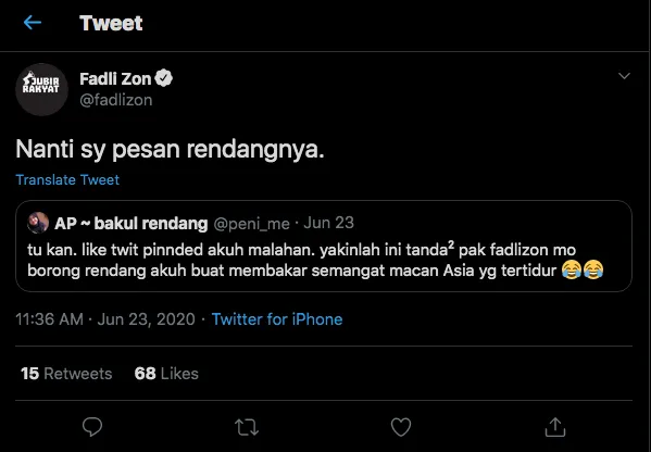 Fadli Zon Ajarkan Sikap Gentle Bahwa Cowok itu yang Dipegang Omongannya. Jangan Cuma Ngasih Kode! 4