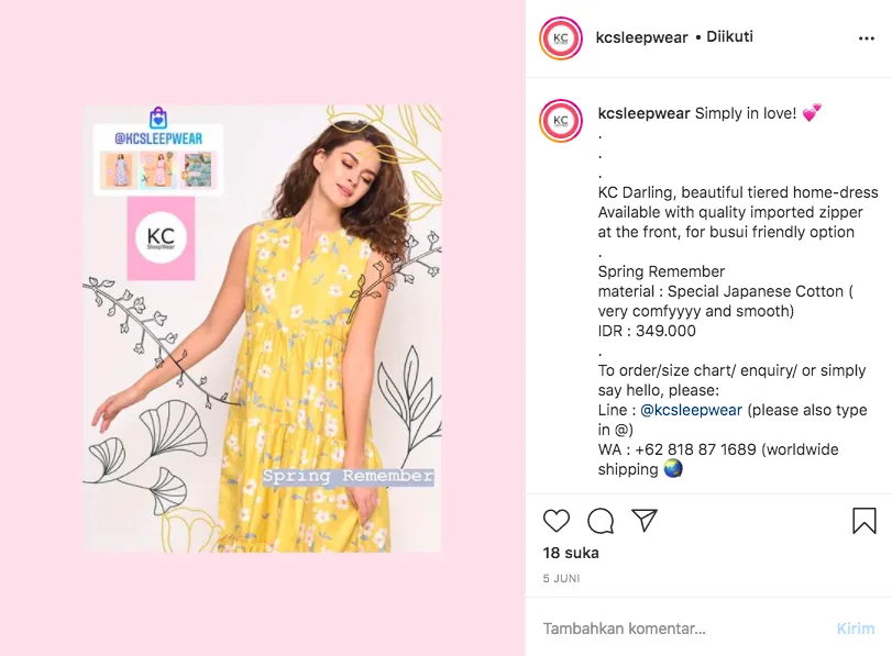 7 Olshop Baju Rumahan yang Ramah Bumil dan Busui. Fix, ini Rebutan Buibu Muda Se-Instagram! 8