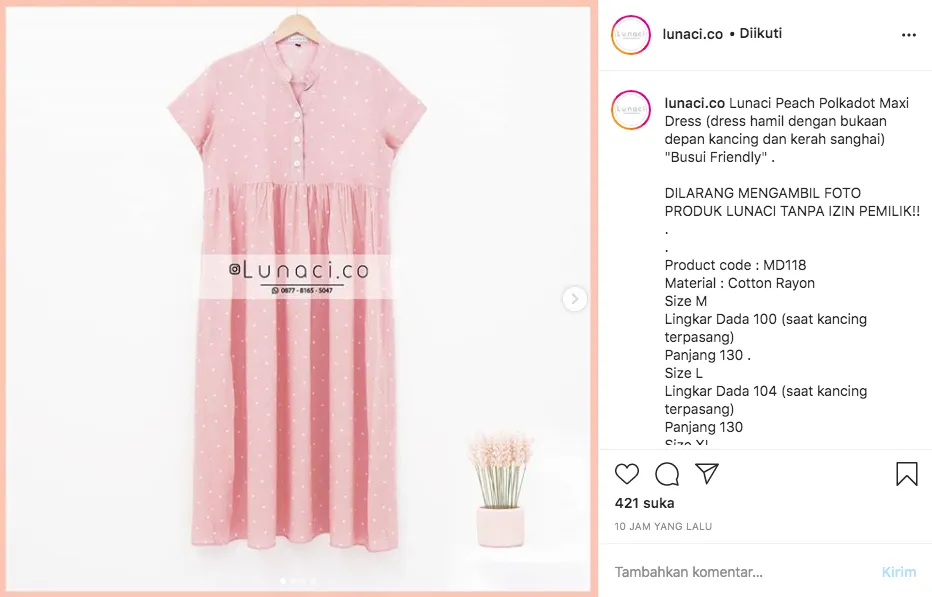 7 Olshop Baju Rumahan yang Ramah Bumil dan Busui. Fix, ini Rebutan Buibu Muda Se-Instagram! 9