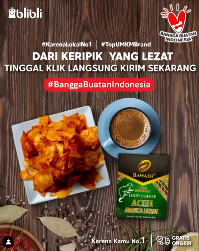 Dukung Program #BeliKreatifLokal, Blibli Gelar Diskon hingga 50% untuk Produk Lokal Pilihan 3