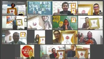 Merek-Merek Champion Indonesia Digital Popular Brand Award 2020 di Era New Normal