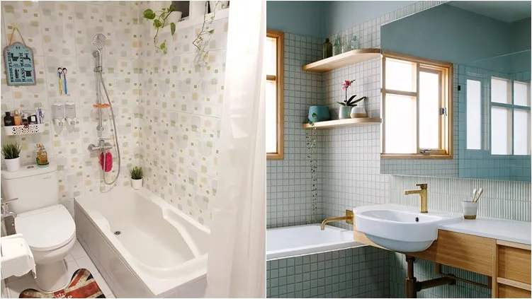 9+ Desain Kamar Mandi Minimalis Sederhana Modern 17