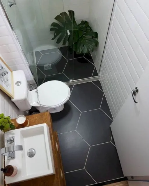 9+ Desain Kamar Mandi Minimalis Sederhana Modern 16