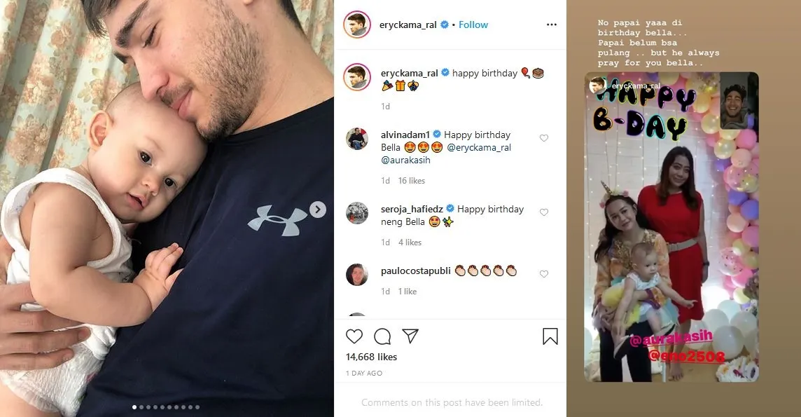 Genap Berusia 1 Tahun, ini Potret Menggemaskan Arabella Saat Rayakan Ulang Tahun Pertamanya 6