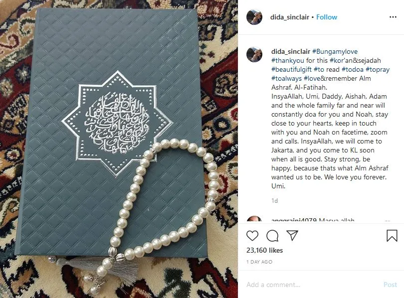 Kembali ke Malaysia Setelah 3 Bulan Temani BCL, ini Pesan Menyentuh Ibu Ashraf untuk Menantunya 2