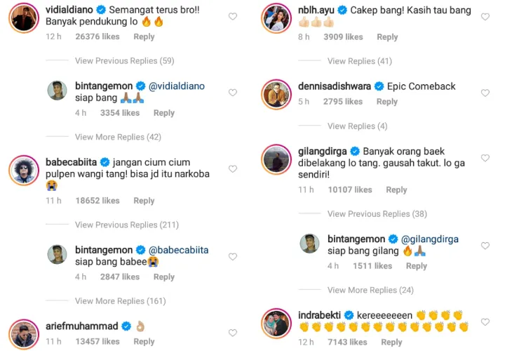 Inisiatif Lakukan Tes Urine dan Hasilnya Negatif Narkoba, Bintang Emon Makin Banjir Dukungan Seleb 14