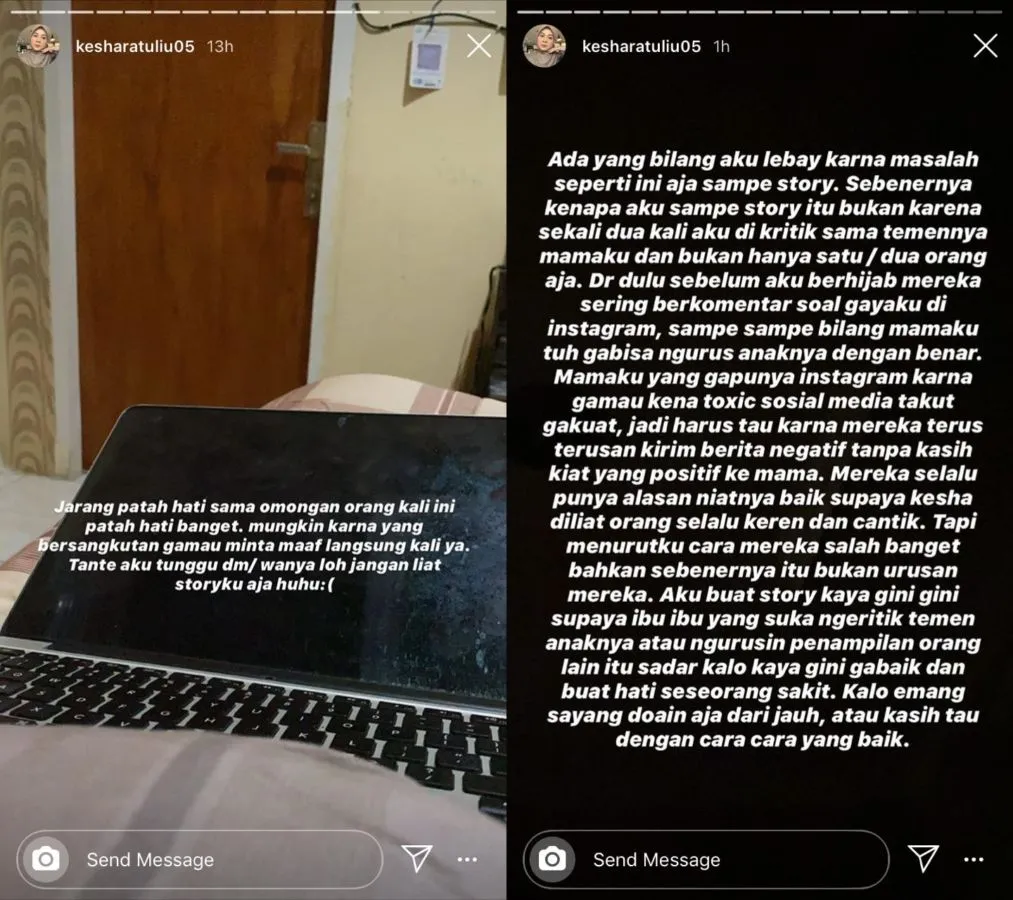 Dapat Body Shaming dari Teman Ibu Sendiri, Kesha Ratuliu Dibilang Tua Sejak Berjilbab 4