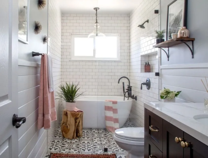 9+ Desain Kamar Mandi Minimalis Sederhana Modern 19
