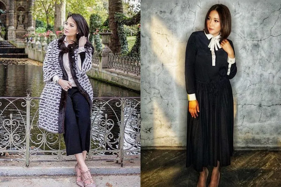 Gaya Maia Estianty Dibandingkan dengan Liliana Tanoe, Modis Mana Menurutmu? 7
