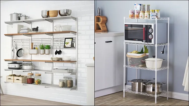 9 Model Rak Dapur Minimalis yang Keren dan Sederhana 12