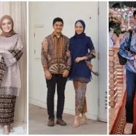 9 Motif Kebaya Couple Terbaru Bernuansa Kalem dan Elegan. Bikin Kompak Bareng Pasangan!