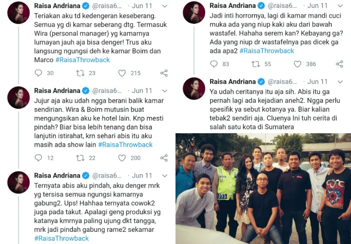 Kenang 10 Tahun Berkarier, Raisa Ceritakan Pengalaman Horor Saat Menginap di Hotel Kuno Sumatra 6