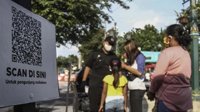 New Normal, Begini Potret Malioboro yang Kini Terapkan Protokol Kesehatan. Jalan Kaki Harus Searah Lho! 11