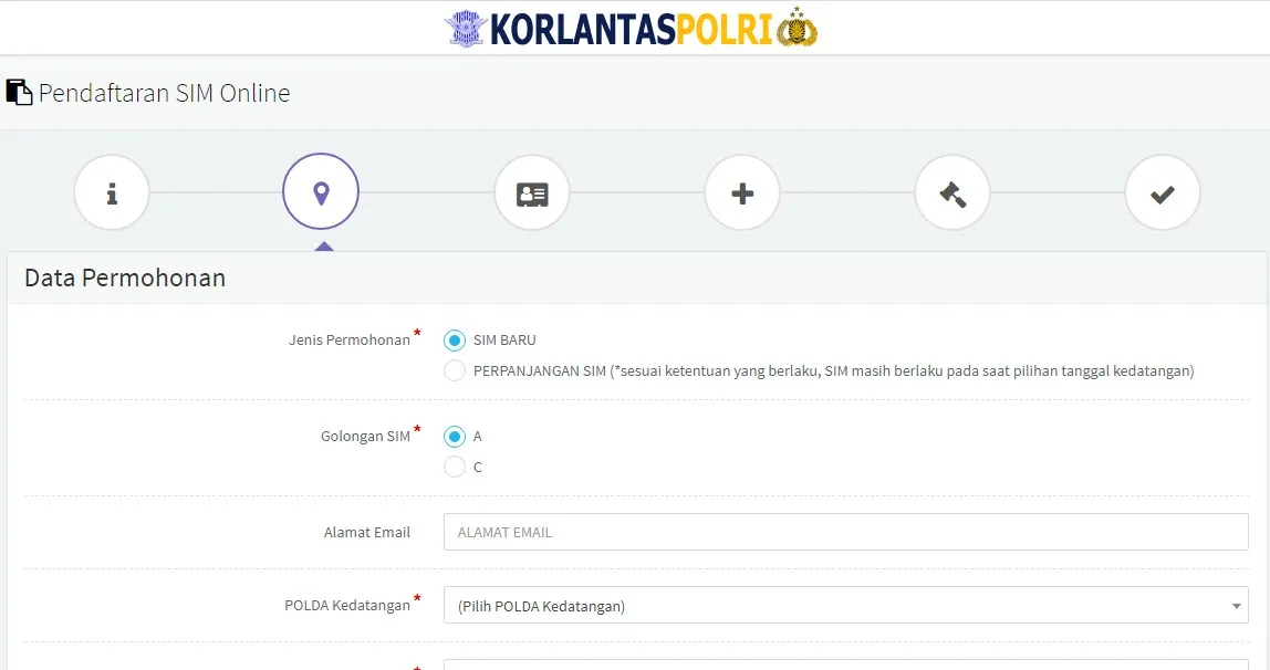 Cara Perpanjangan SIM Secara Online, Tutorial Lengkap dan Biaya yang Diperlukan 5