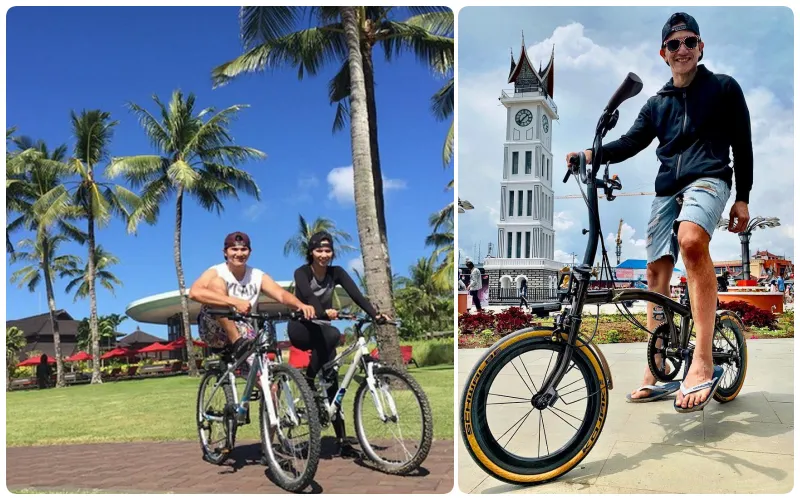 8 Artis yang Hobi Banget Naik Sepeda. Ada yang Sepedaan Jakarta-Bali untuk Rayakan Anniversary Lo! 10