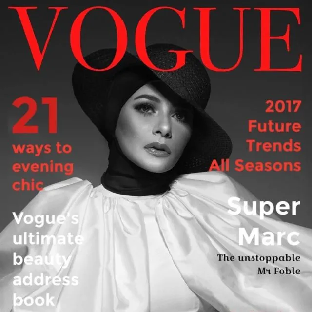10 Potret Artis yang Nggak Mau Ketinggalan Ikut #VogueChallenge. Cocok Jadi Model Sampul Beneran! 17