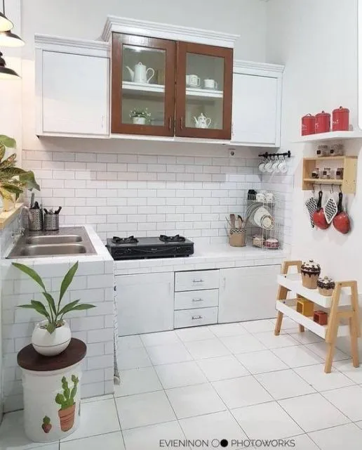 9 Model Rak Dapur Minimalis yang Keren dan Sederhana 14